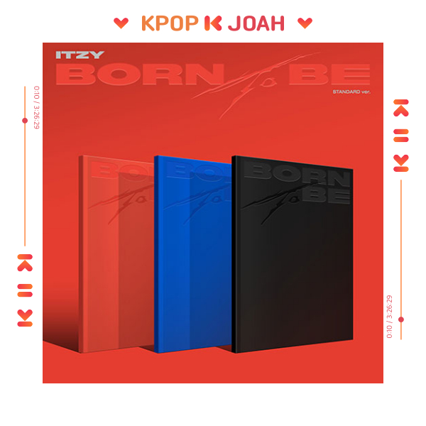 (STANDARD Ver.) ITZY [BORN TO BE] ALBUM (8th Jan.2024)