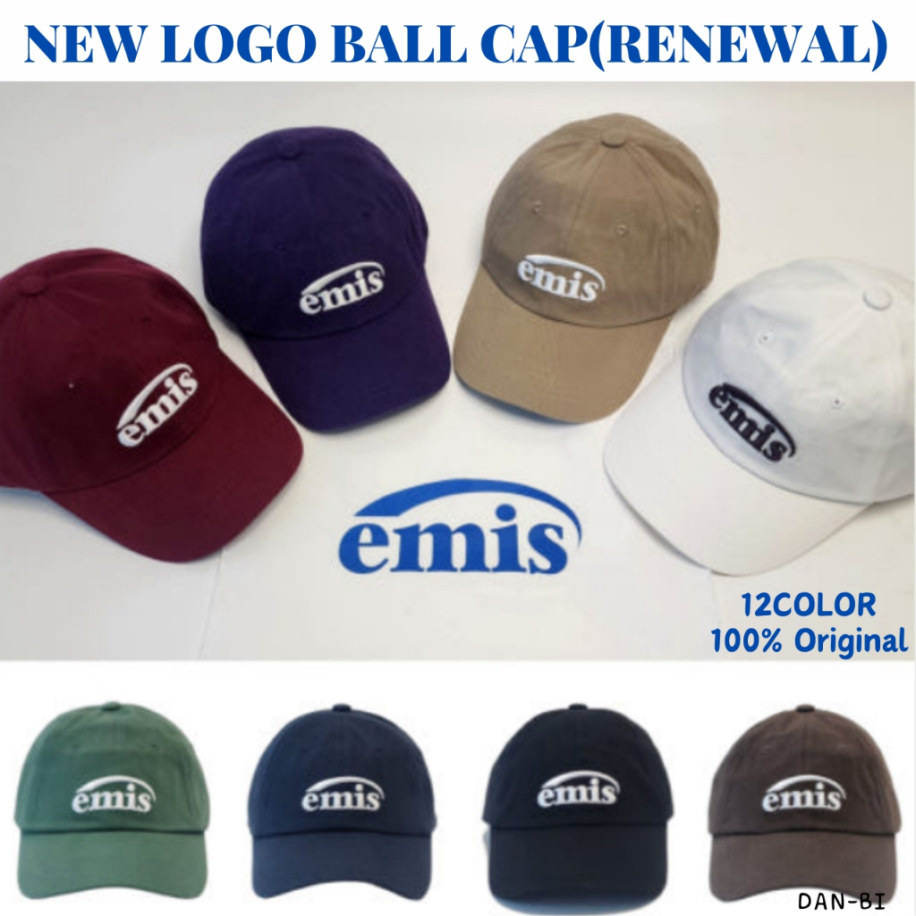[EMIS] NEW LOGO EMIS CAP(RENEWAL)_12color / ของแท้ 100% / จัดส่งรวดเร็วจาก KR! / EMIS กับ DANBI SHOP
