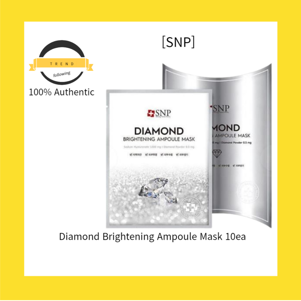 [SNP] Diamond Brightening Ampoule Mask 10ea