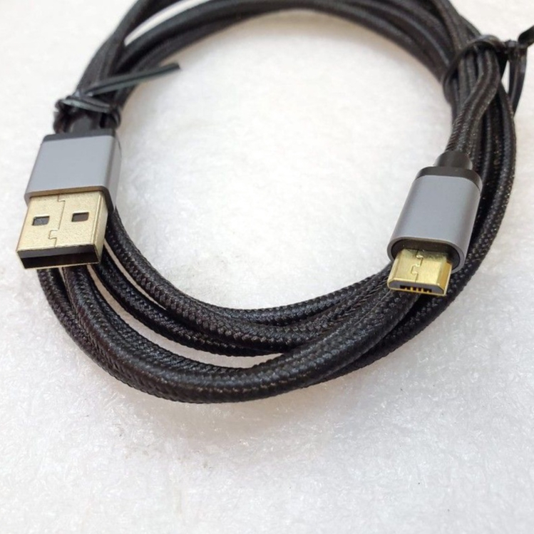 UGREEN สายชาร์จ Micro USB 2.0 เป็น Micro USB 2M – Nylon Braided Fast Charger (30652)
