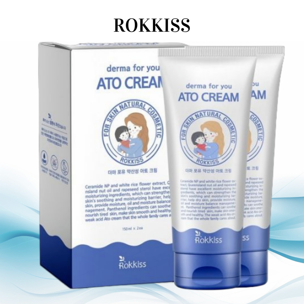 Rokkiss Derma For You Low pH Atopic Cream 150ml 1/2 ชิ้น