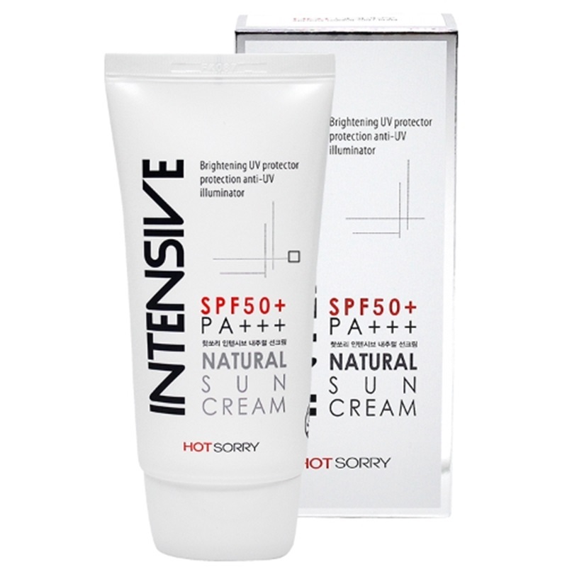 [HOTSORRY] Intensive Natural Sun Cream SPF50+ / PA+++ 70ml