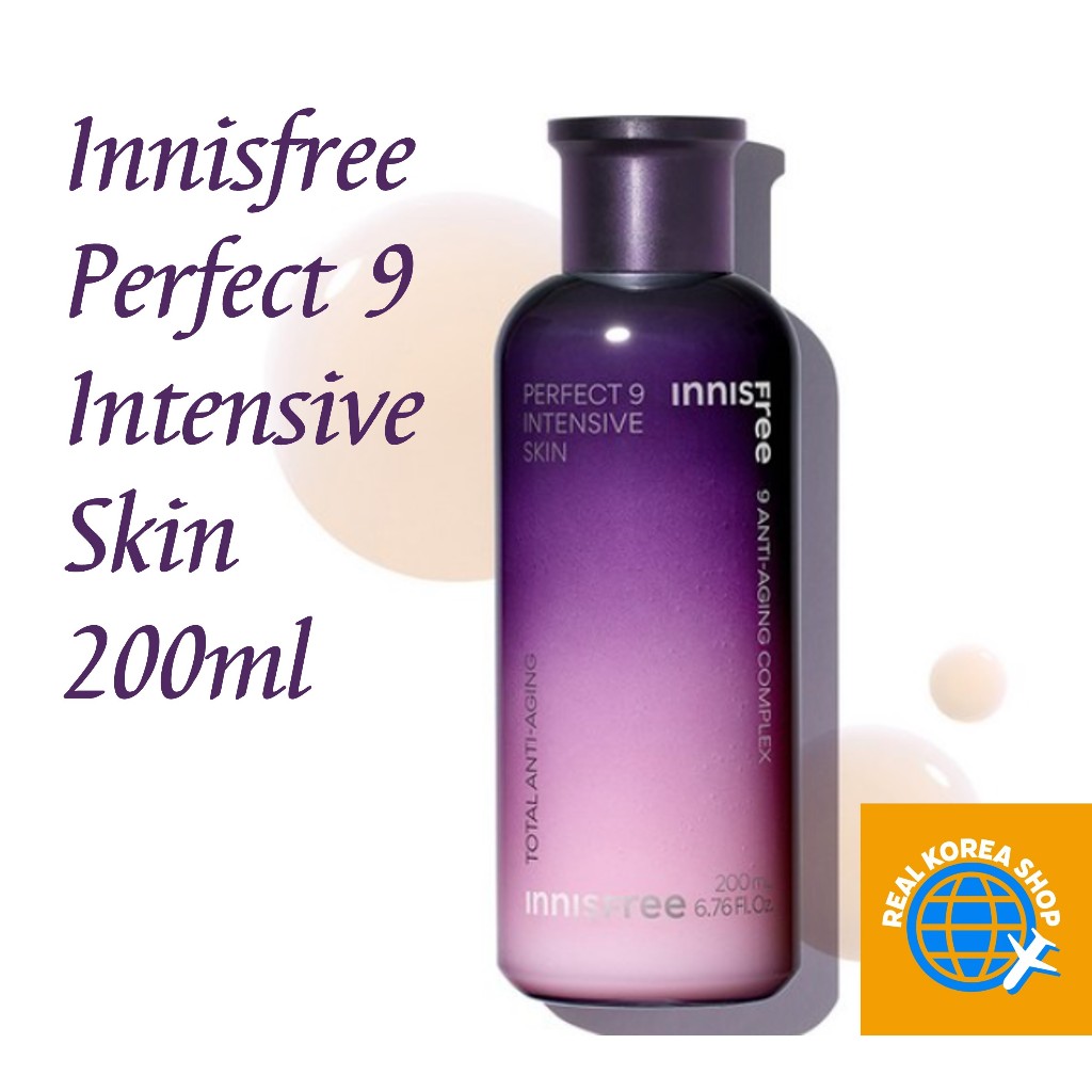 Innisfree Perfect 9 Intensive Skin ครีมบํารุงผิว 200 มล. Innisfree Perfect 9 Intensive  Skin 200ml