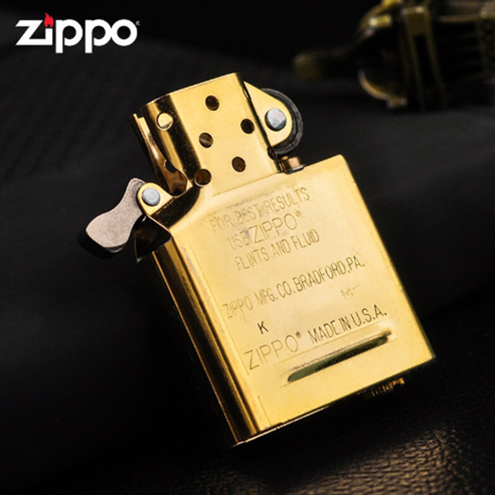 Zippo อะไหล่ปะเก็นไฟแช็ก ประหยัดน้ํามัน สีทอง สีเงิน 2 สี