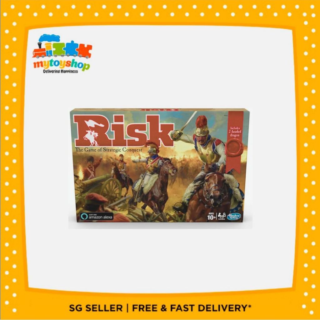 เกม Hasbro Gaming Risk พร้อมมังกร (พร้อม Alexa)