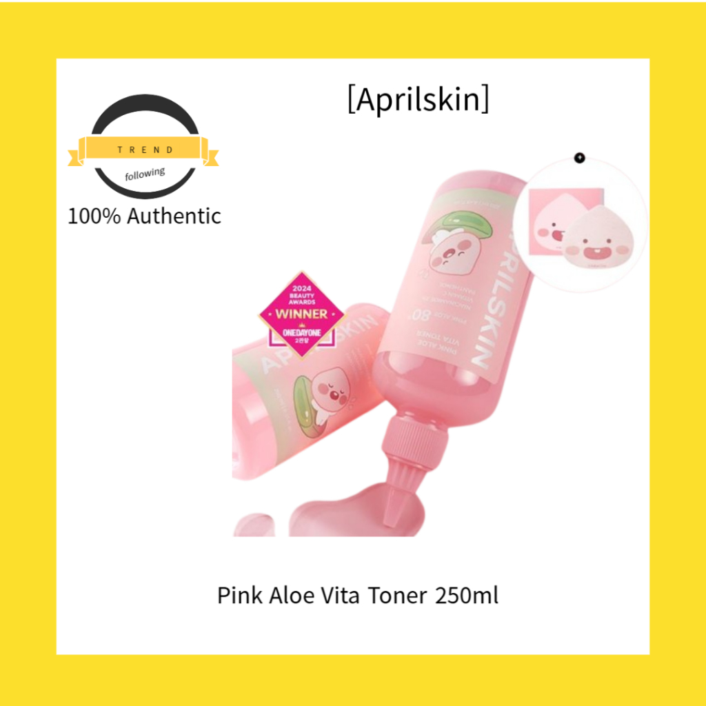 [Aprilskin] Pink Aloe Vita Toner 250ml