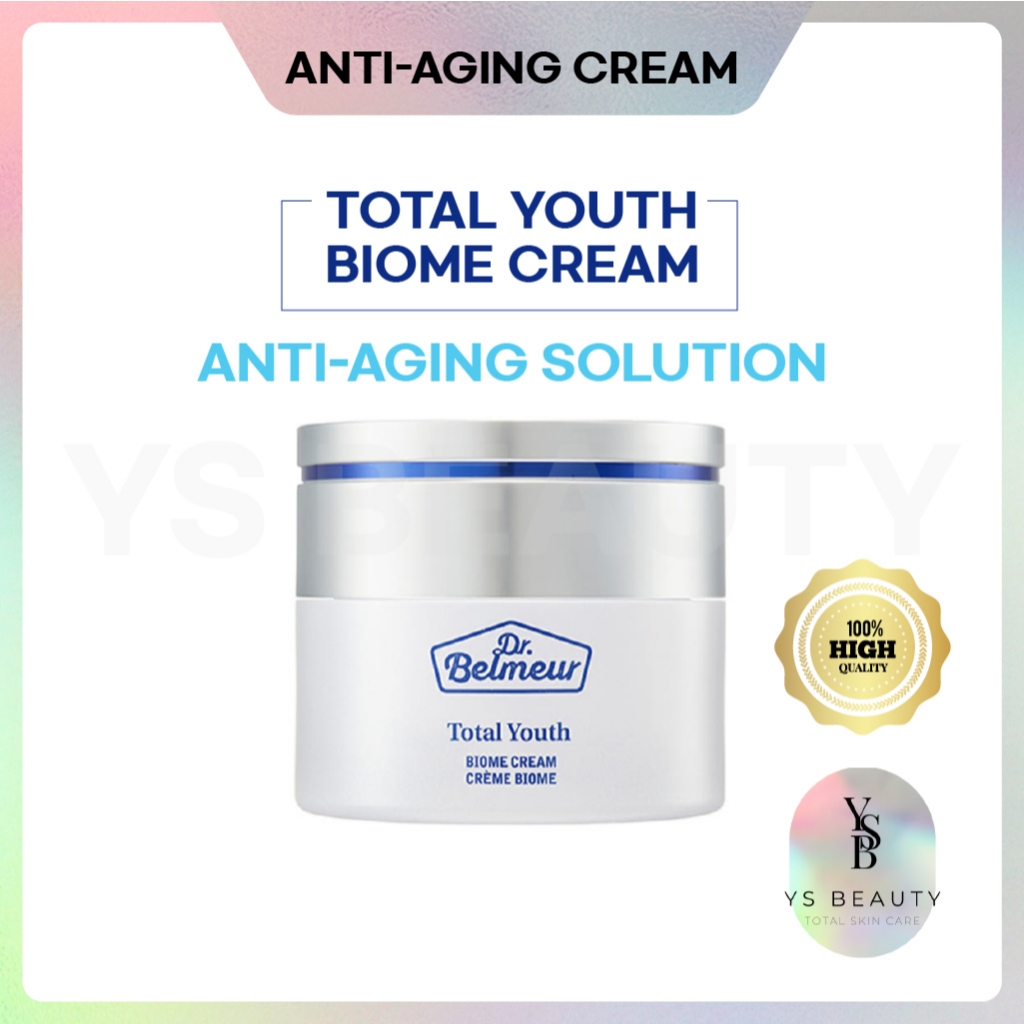 The FACE SHOP ดร. Belmeur TOTAL YOUTH BIOME ANTI-AGING CREAM 50ml