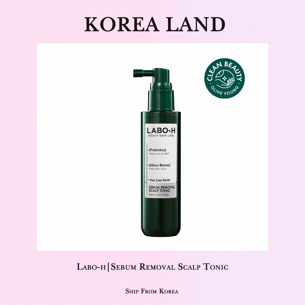 ลาโบ-เอช | Sebum 🏠 Removal Scalp Tonic For Hair Loss Relief ( 80มล