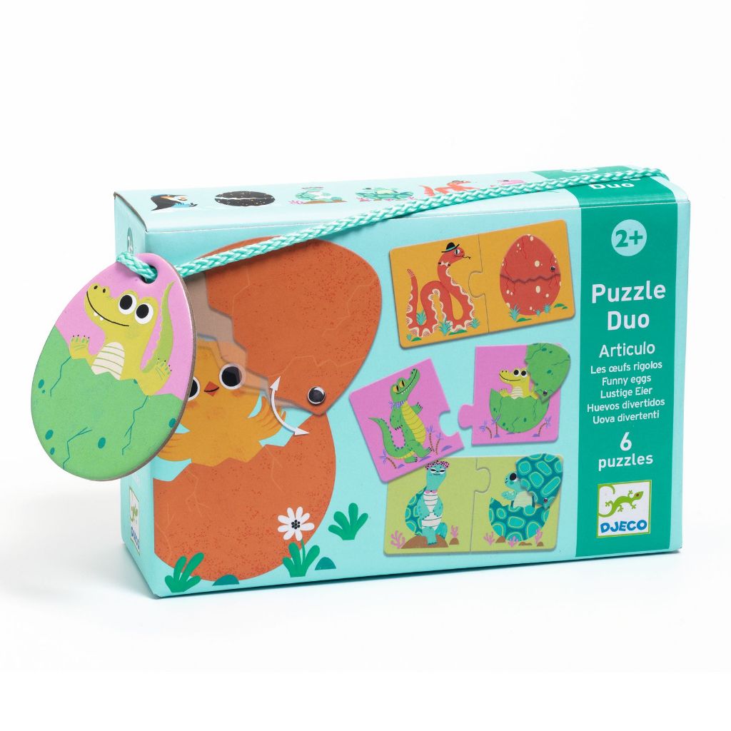 Djeco Duo - Trio Puzzles (เกมเพื่อการศึกษา) 2y+