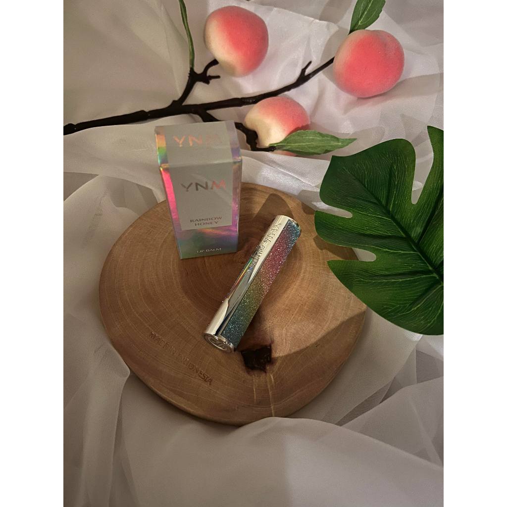 Ynm ลิปบาล์มน้ําผึ้ง สีรุ้ง