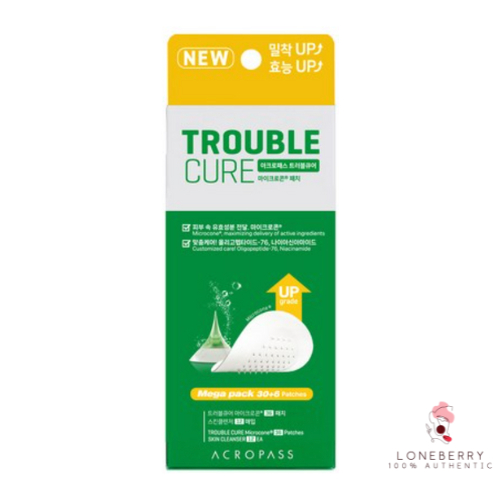 Acropass Acne Spot Trouble Cure Micro Needle Patch (Patch & Skin Cleanser)