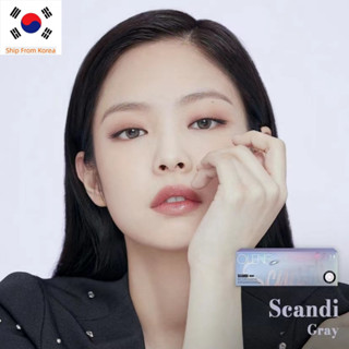 Olens SCANDI คอนแทคเลนส์ สีเทา 1 วัน 20P เลนส์เกาหลี