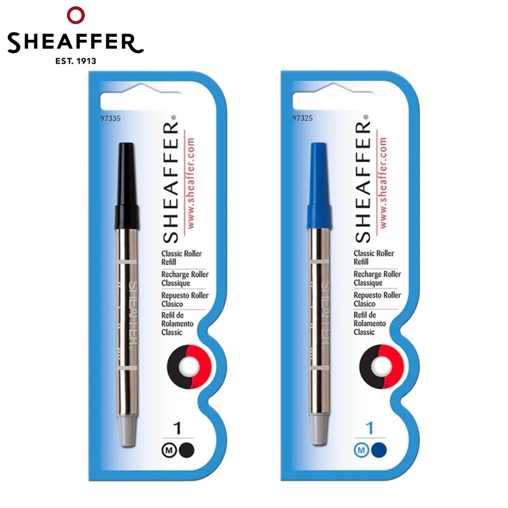 Sheaffer Rollerball Classic Roller Refill Medium Black / Blue (ชิ้นเดียว / มัด 2 ชิ้น)