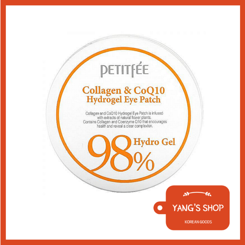 [Petitfee] แผ่นคอลลาเจน และ CoQ10 ไฮโดรเจล 60ea (30 วัน)