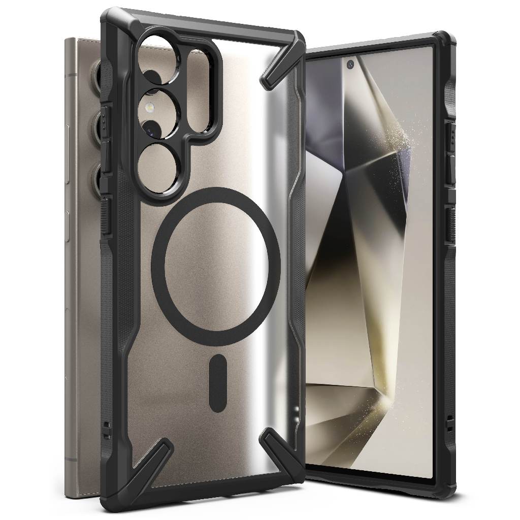 Ringke Fusion-X เคสแม่เหล็ก ป้องกันลายนิ้วมือ สําหรับ Galaxy S24 Ultra