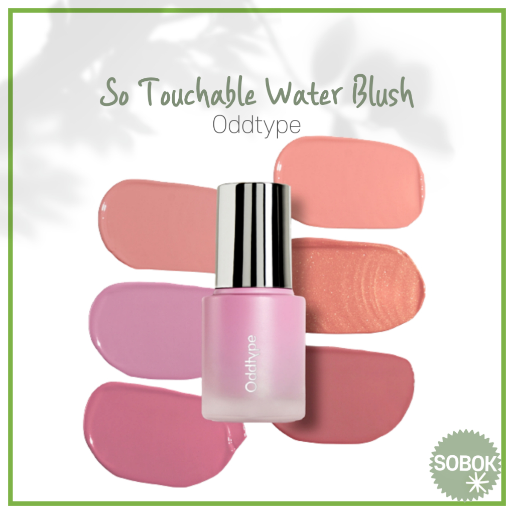 [Cheek Duo set] ODDTYPE So touchable Water Blush + ODDTYPE So Gentle Touch Blender