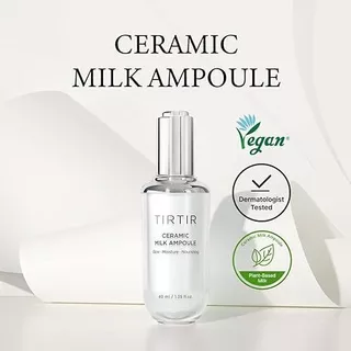 [TIRTIR] Ceramic Milk Ampoule 10ml/40ml (ผลเรืองแสงติดทนนาน Enhancing Skins Elasticity, Deep Moisturization)