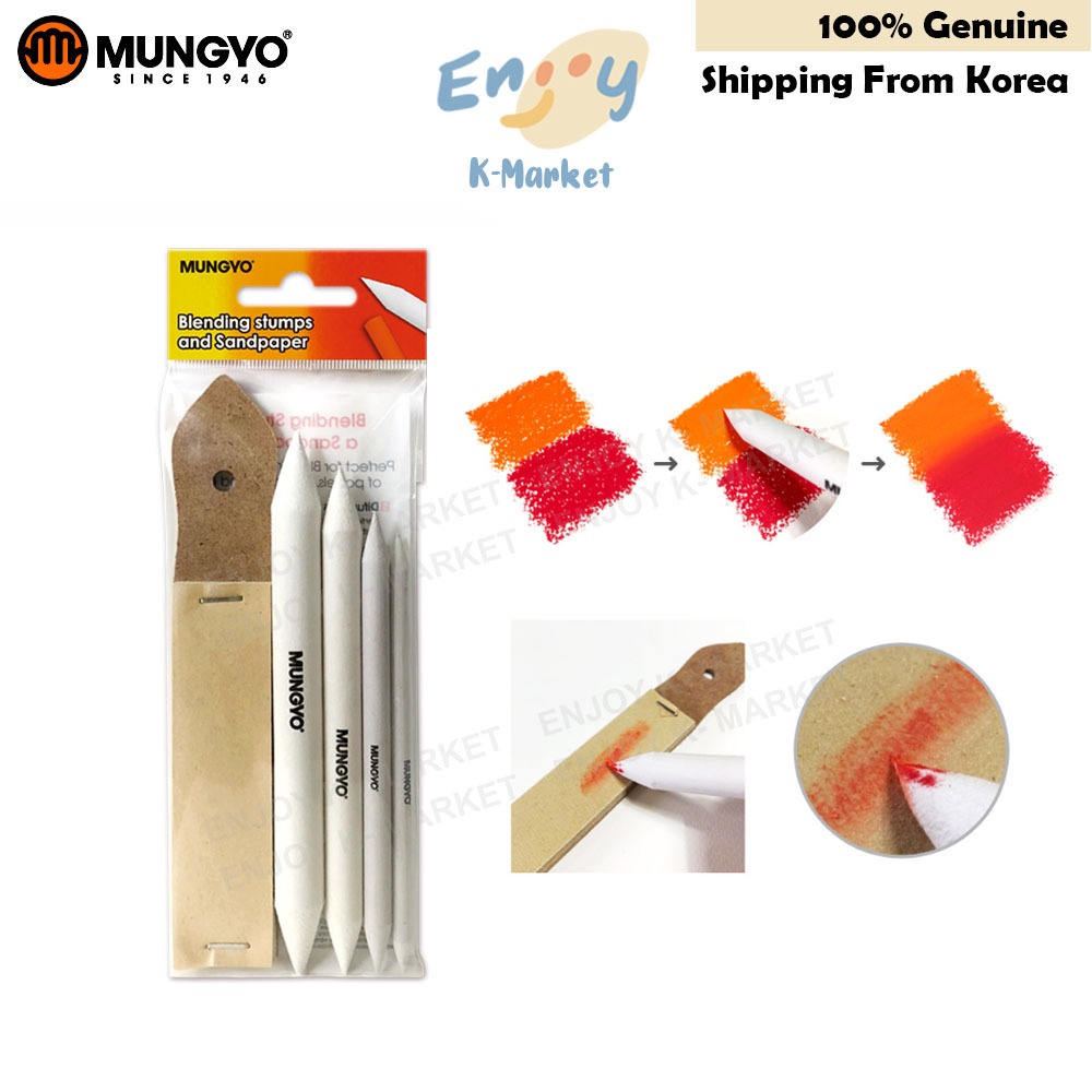 [MUNGYO] ชุดตอไม้และกระดาษทราย