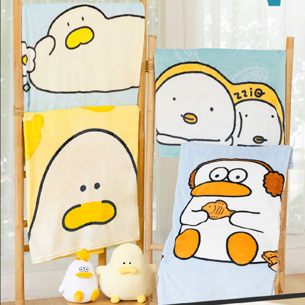 Korea Duck Emoticon Character Banana Duck Kim Baduck/ODUNG/CheeseDuck/Crushed Duck 'Ovenger' Microfi