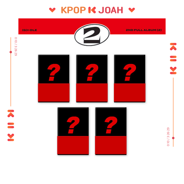 (POCAALBUM) (G)I-DLE [2] 2nd FULL ALBUM (30th Jan.2024)