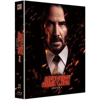 John Wick: Chapter 4 - BLU-RAY Steelbook Korean Limited Edition - รองเท้าสลิปเปอร์ แบบเต็ม