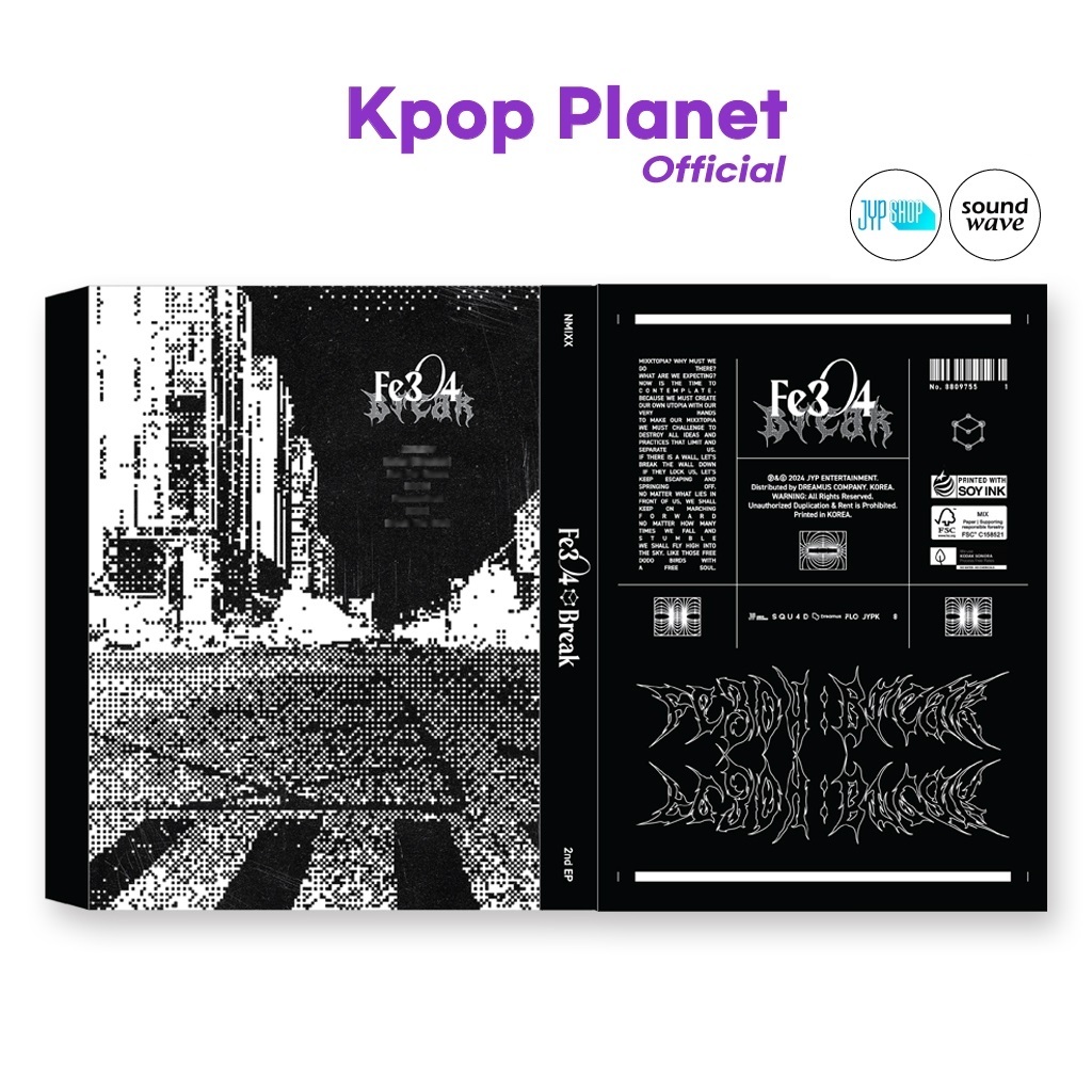 [Poster ver.] NMIXX - 2nd EP Album [ Fe3O4: BREAK ]