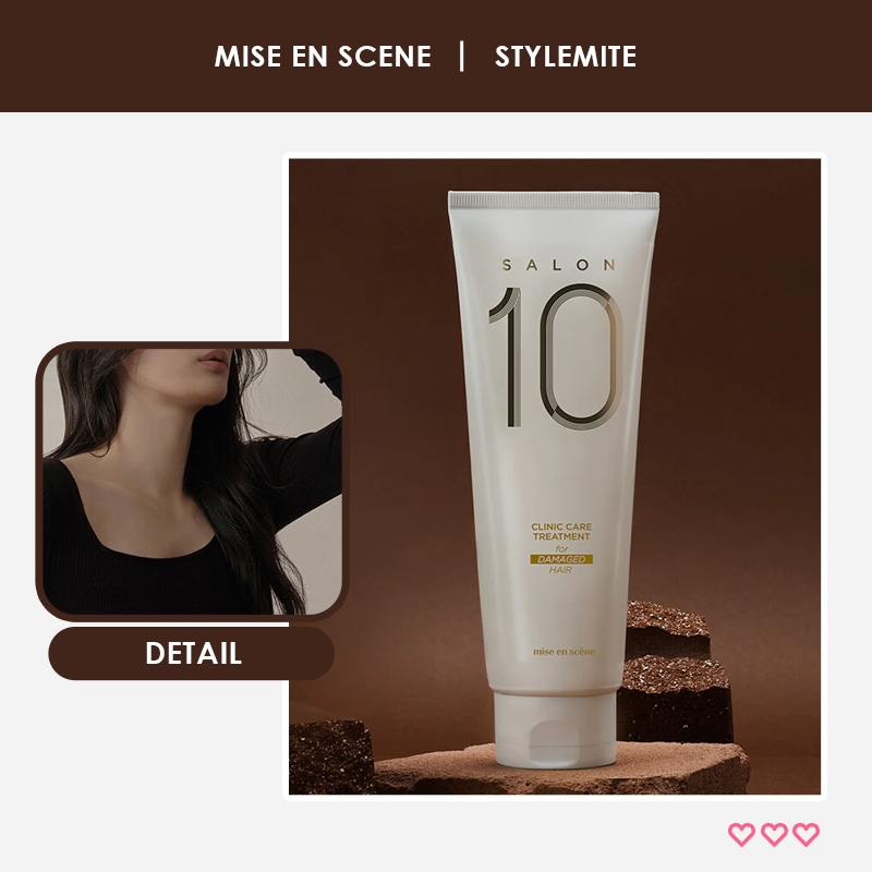 [STYLEMITE OFFICIAL] Mise En Scene Salon 10 Clinic Care Treatment (250ml)