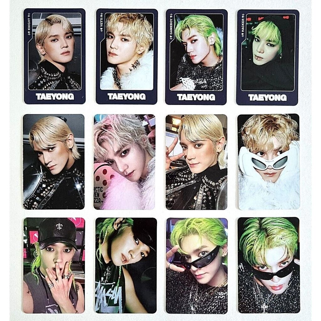 Nct TAEYONG SHALALA - The 1st Mini โฟโต้การ์ด อัลบั้ม Trading Card Official