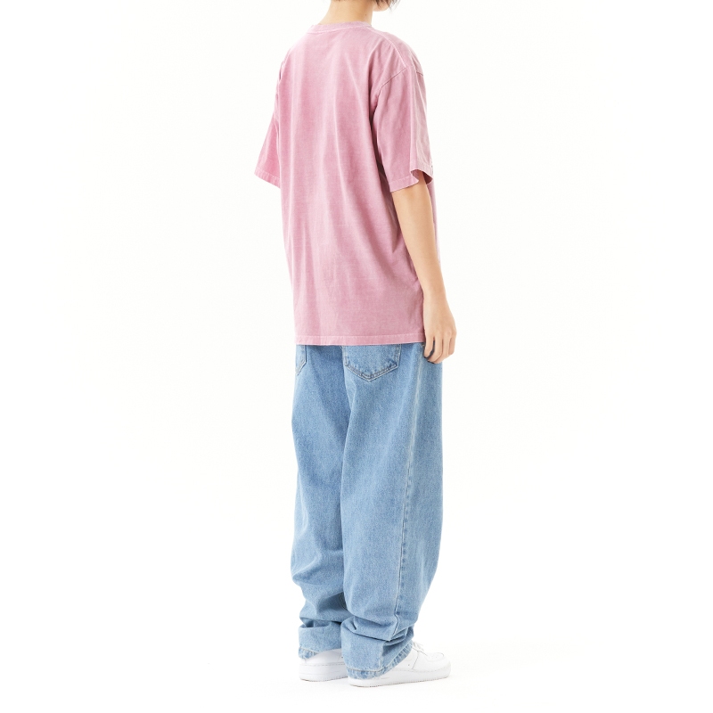 [MAHAGRID] Dont Panic Pigment T-shirt_Unisex_สไตล์เกาหลี