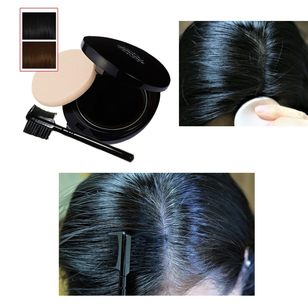 Prorance hair Foundation 9.5g หมวกคลุมผมสีเทา