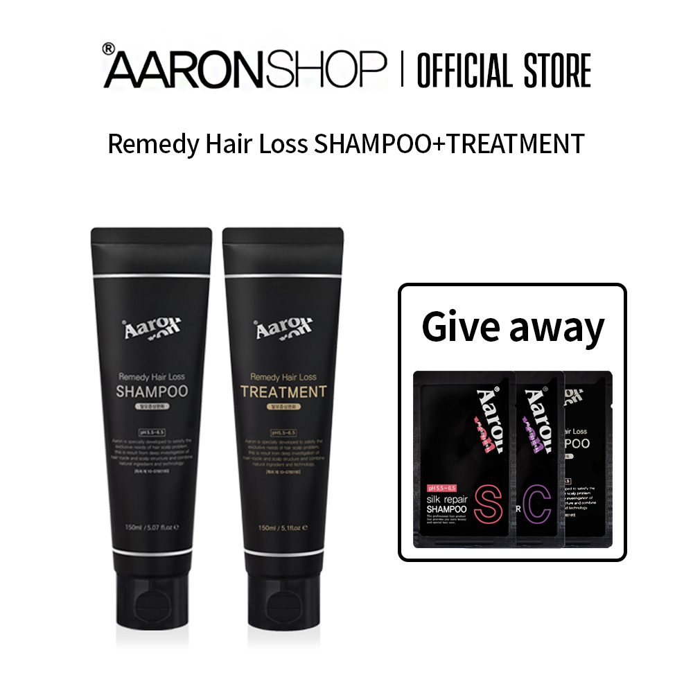 [ Aaronshop Official ] Remedy Hair Loss Shampoo | Treatment | 150ml