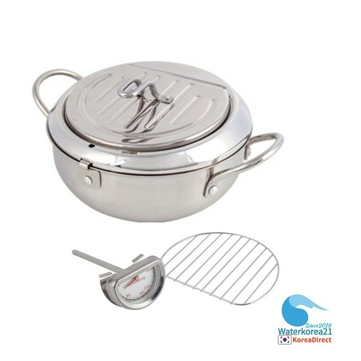 EPL Fryer Pot + เครื่องวัดอุณหภูมิ + ชุดกระทะน้ํามัน