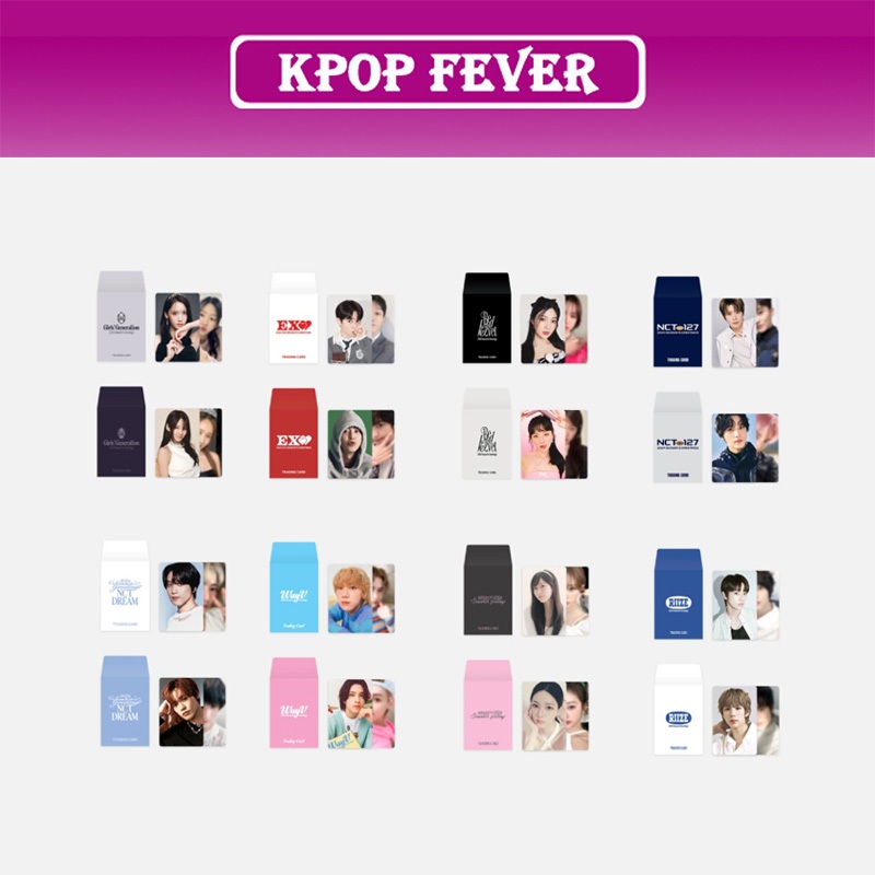 [3EA / 5ea] SM 2024 SEASON'S GREETINGS MD AESPA EXO NCT DREAM NCT127 RIIZE RED VELVET (บัตรซื้อขายแบ