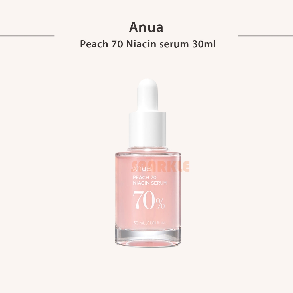 [Anua] PEACH 70 NIACIN SERUM 30 ml พีชเซรั่ม ปลุกผิวหมองคล้ำให้กระจ่างใส