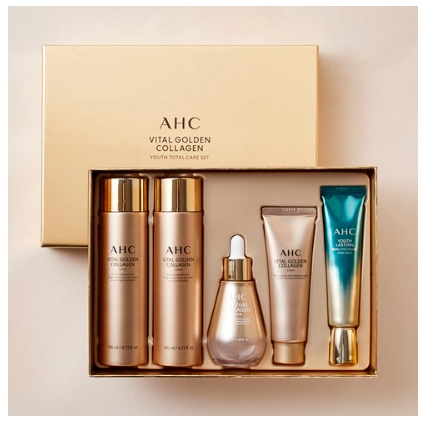 Ahc Vital Golden Collagen Youth Total Care Set ชุดคอลลาเจนดูแลผิวหน้า