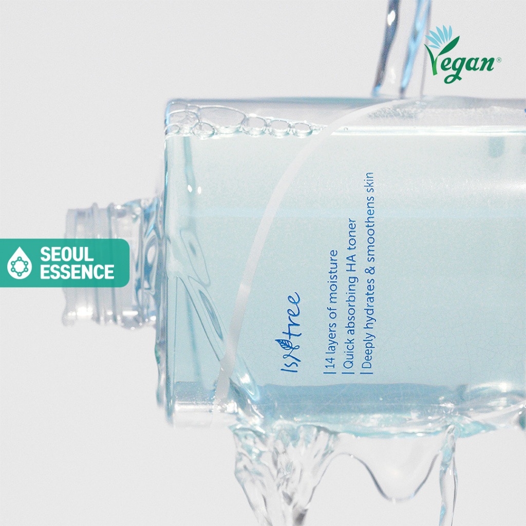 Isntree Ultra-LowโมเลกุลHyaluronic Acid Toner 300ml / 200ml Refill / 20ml - น้ําหนักโมเลกุลพิเศษต่ํา 14 ชั้นHyaluronic Acid Hydrate Deepes ผิวขาดน้ํา