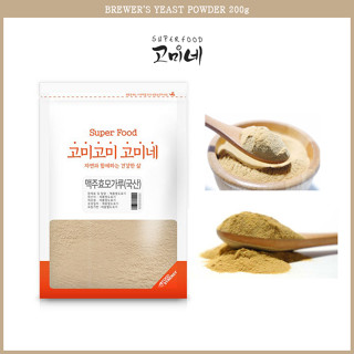 brewers yeast ยีสต์หมักเบียร์ ผลิตในเกาหลี 200 กรัม korea beta glucan