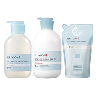 illiyoon ceramide ato 6.0 top toe wash ล้างร่างกาย 500ml, 1000ml, refill 500ml