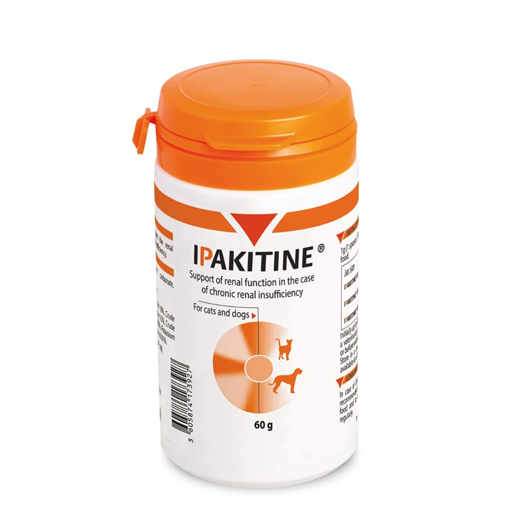 [Vetoquinol] Ipakitine for Dogs and Cats(60g)/การสนับสนุนการทำงานของไต