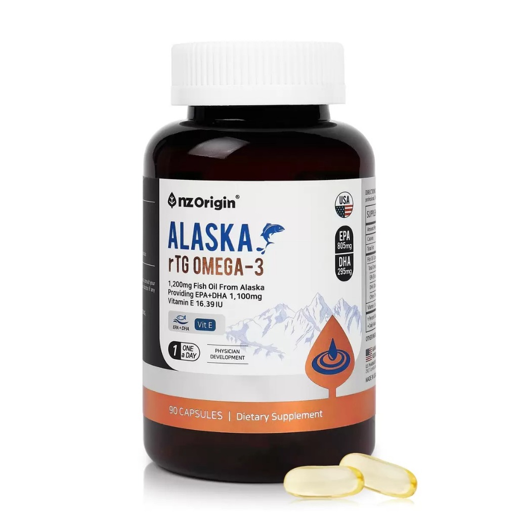 Nz Origin Alaska Omega 3 90 แคปซูล