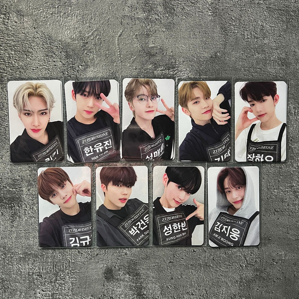 Zerobaseone Melting Point Makestar Video Call Event Photocard