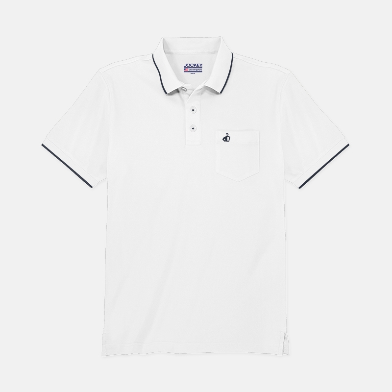 เสื้อโปโล Jockey Men Pique มีกระเป๋า JMP937728