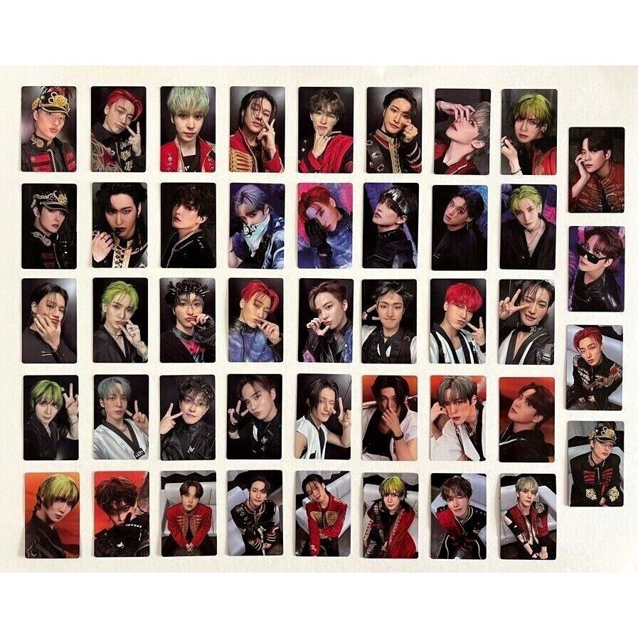 Ateez THE WORLD EP Fin : อัลบั้มรูปภาพ Digipack Official Photocard Mingi Wooyoung Jongho