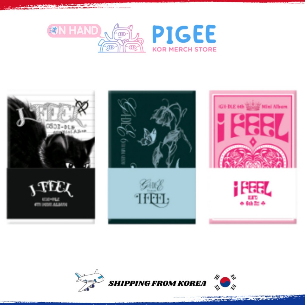 (G)I-DLE - 6TH MINI ALBUM [ I FEEL ] (PocaAlbum Ver.)
