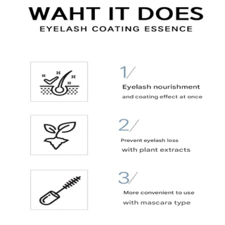 "9ml" LASHOLIC MD Coating Essence Mascara & Eyelash Serum – บำรุงและปกป้องขนตาในขั้นตอนเดียว
