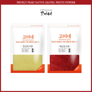 Prickly pear leaves fruit powder tea leave fruits korea korean food ใบแพร์ ผงผลไม้ ใบชา ผลไม้ เกาหลี อาหาร