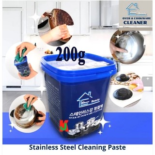 CLEANER BEAUTY" OVER & COOKWARE S/STEEL CLEANER REMOVER