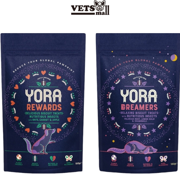 Yora Rewards & Dreamers ขนมสุนัข ไฮโปอัลเลอร์จีนิก 100 กรัม