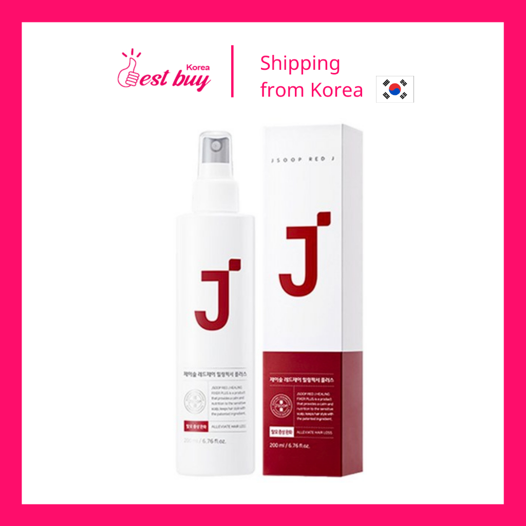J.soop Red J Healing Fixer Plus สเปรย์ฉีดผม 200 มล.