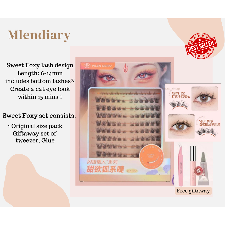 Mlen diary ขนตาจิ้งจอกหวาน